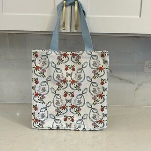 CANVAS TOTE!!!  Bows , swans , roses, butterflies! Wedding day bag- bridesmaid